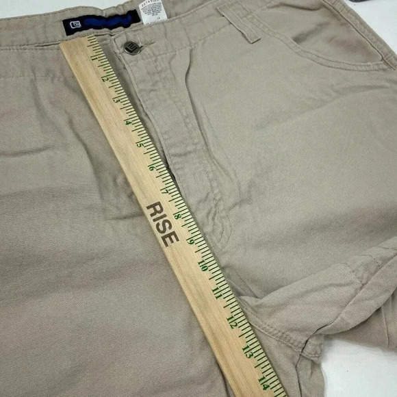 Vintage Y2K Levi’s L2 Baggy Shorts Mens 40 Tan 4331 - Picture 9 of 11